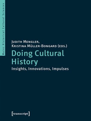 cover image of Doing Cultural History